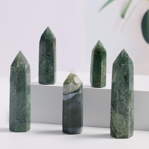 Natürlich Edelstein - Spitzen geschliffen Poliert Steinarten Obelisk Heilstein - Bild 174 von 185