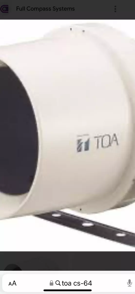 Toa cs64 sales