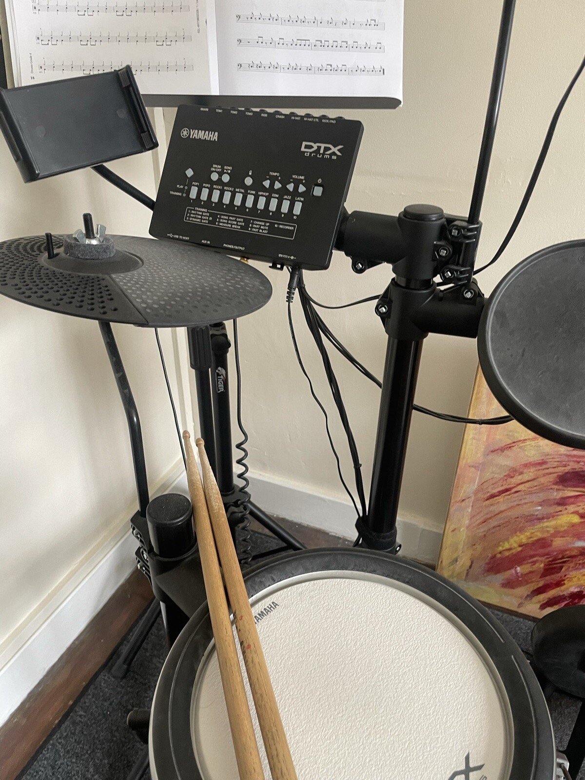 Yamaha DTX482K Electric Drum Kit eBay