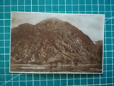 sf081 AK um 1970 - Schottland Ossian Cave Glencoe