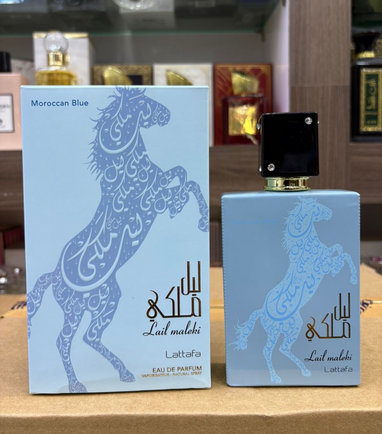 Lail Maleki Moroccan Blue EDP Perfume By Lattafa 100ML🥇Hottest Newest Release🥇