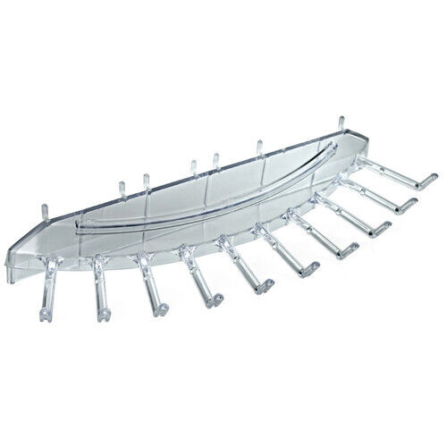 Barra de collar de diez ganchos Azar muestra para Pegboard o Slatwall, paquete de 4 - Imagen 1 de 7