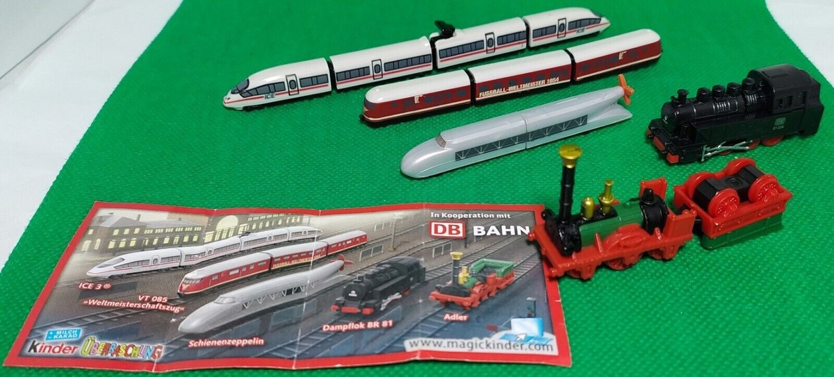 KINDER SURPRISE DB DEUTSCHE BAHN train High speed on rail 2012 | eBay