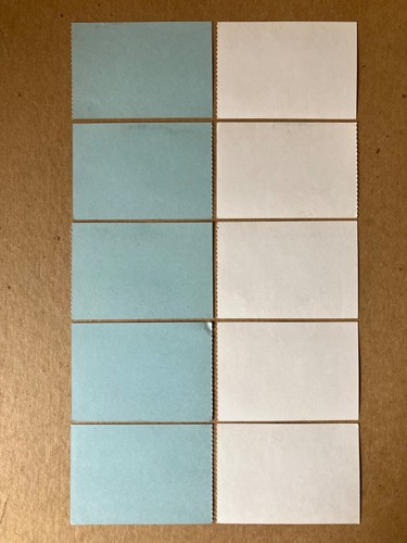1987 LADY IN WHITE Preview Passes (x10), F. LALOGGIA, Ohmann Theatre, Lyons, NY - Bild 2 von 2