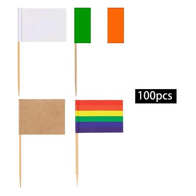Kreative Flagge Picks Kuchen Deko Flagge Käse Marker Cupcake Topper Flagge für