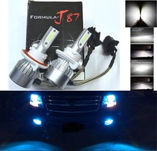 Led Kit C6 72w 9008 H13 8000k Blue Two Bulbs Head Light Xenon Look Jdm Hl Beam Led Kit C6 72w 9008 H13 8000k Blue Two Bulbs Head Light Xenon Look Jdm Hl Beam