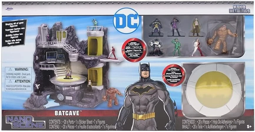 Batman Batcave Nano Scene 7 Die-Cast Figure Jada Toys - Image 2 of 4