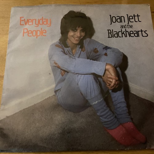 Joan Jett & The Blackhearts Everyday People/Why Can't We Be Happy 7"" Vinyl 1983