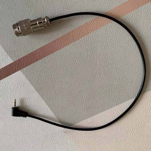 Icom IC-705 Mikrofon Adapter Kabel 8 Pin do 2,5 mm Złącze kątowe proste - Zdjęcie 3 z 4
