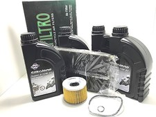 Kit De Maintenance Silkolene 10W40 Filtre Huile Air Kawasaki Ex Ninja BDF BDFA
