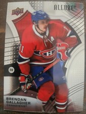 2021-22 Upper Deck Allure BRENDAN GALLAGHER Montreal Canadiens #7