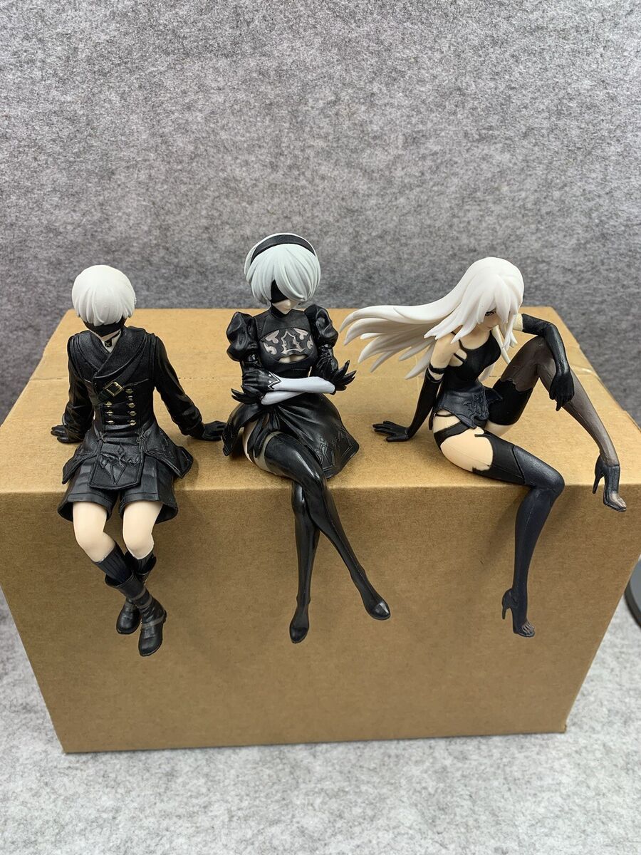 Anime Game NieR Automata YoRHa 2B 9S A2 Noodle Stopper PVC Anime Game NieR Automata YoRHa 2B 9S A2 Noodle Stopper PVC