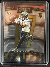2022 Panini Select Numbers Garrett Wilson RC Numbers Insert #SN-22 New York Jets