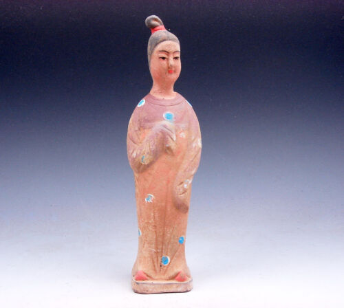 Scultura statuetta antica vintage ceramica cinese fatta a mano #09291706 - Foto 1 di 1