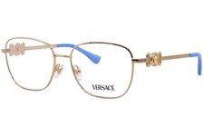Versace VK1003 5550 Eyeglasses Frame Youth Kids Gold Full Rim 50mm