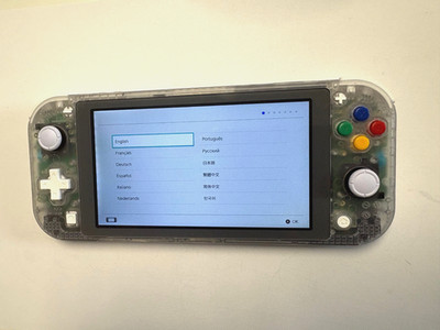 NEW - Nintendo Switch Lite Handheld Console - Transparent / Clear Edition