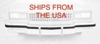Read First 86-90 Chevrolet Caprice Front Bumper Impact Rub Strip Cushion Black
