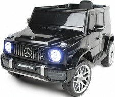 Mercedes G63 4x4, 180 W, LED, Kinderauto Kinderfahrzeug Kinder Elektroauto Schw