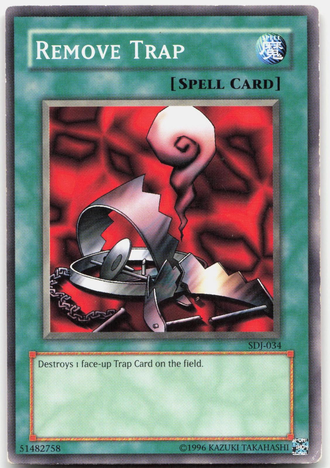 Remove Trap SDJ-034 Common Starter Deck: Joey Yu-Gi-Oh Unlimited Near Mint