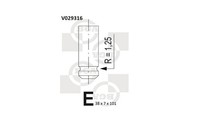 Bga Einlassventil V029316 FüR Ascona T85 J89 J82 Meriva Kadett Cc Vectra Astra