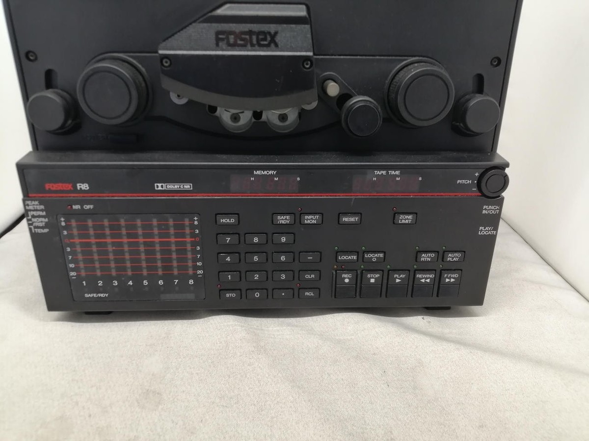オープンリール　FOSTEX R8 Fostex R8 - 初めてちゃんと動いたオープンリール : r/ReelToReel