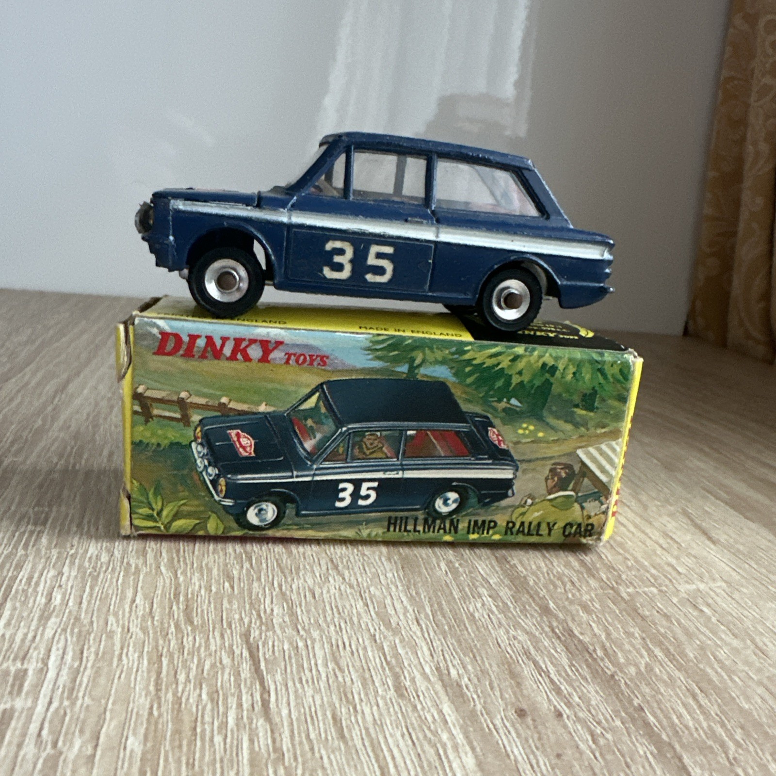 Dinky Toy Hillman Imps X2 1 rallye et 1 vert inc. boîtes repro - eBay