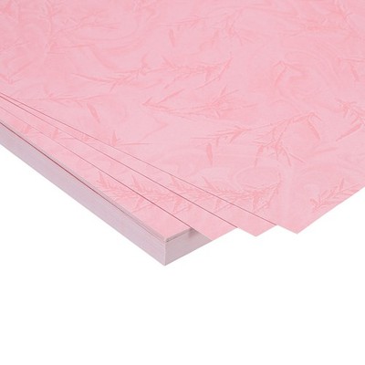 50Pcs Texture Paper Binding Covers, 8.3x11.7'', 65 Lb, Pale Pink