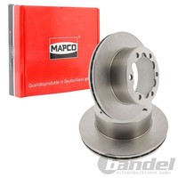 2X Mapco Bremsscheiben 303Mm BelÜFtet Hinten Passend FüR Mercedes Sprinter VW CR