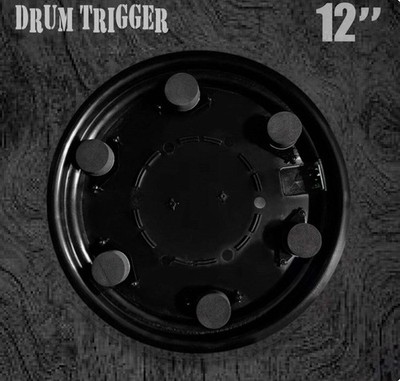 12  6 Trigger plate Tray w Rim Zone for Roland Alesis Acoustic Drum