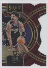 2023 Panini Select Premier Level Maroon Prizm Die-Cut /175 Colby Jones #132 1dq4