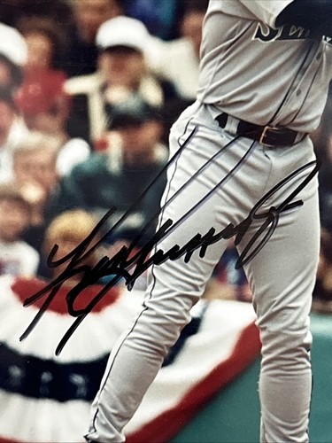 Ken Griffey Jr foto autografata giorno di apertura - Foto 2 di 2