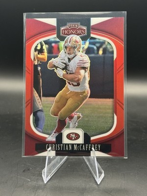2025 Panini Honors Christian McCaffrey Red #29 SP San Fran 49ers 17/35