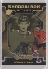2019-20 SPx Shadow Box Rookies 107/150 Tier 1 Dominik Kubalik #S-DK Auto b3q