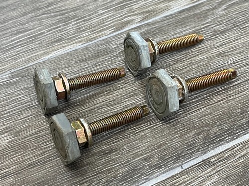 4x GE General Electric Washer Leveling Legs WH02X10401 #3