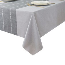 Rectangle Vinyl Tablecloth 100 Waterproof Oil Proof Spill Proof PVC Table Cl...