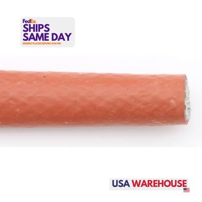 Aeroquip FCS0906, One .56In Id Firesleeve 6' Red Silicone Performance Parts