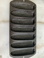 Lodge Cast Iron Corn Bread Pan 27C2, 12.5", 7 Sticks, NWT, Made in USA NEW 4lbs