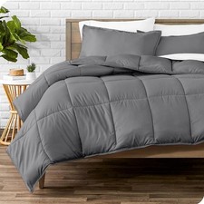 Bare Home Comforter Set Ultra-Soft - Goose down Alternative Premium 1800 B2-CL 
