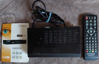 Schwaiger DCR600HD schwarz Kabel-Receiver (Full-HD) neu, ohne OVP