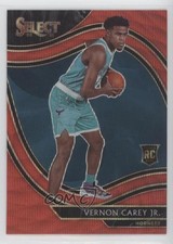 2020-21 Panini Select Courtside Red Wave Prizm Vernon Carey Jr #269 0l4h