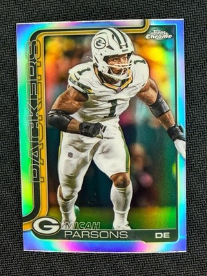 2025 Topps Chrome Football Silver Refractor Rookies & Stars PICK YOUR CARD DART