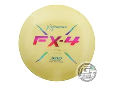 USED Prodigy Discs 500 FX4 176g Yellow Rainbow Foil Fairway Driver Golf Disc