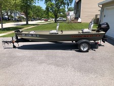 Used 14' Tracker Jon boat for sale