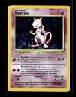 Mewtwo 10/102 Base Set Holo Rare Vintage 1999 Pokemon Card