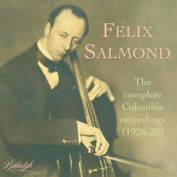 Felix Salmond - The Complete Columbia Recordings 1926-30 - Cd - H4Z-image