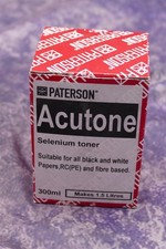 Paterson Acutone Selenium Toner for B W Enlarging Paper 300ml Bottle Unopened