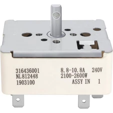 Range Stove Element Burner Switch for Frigidaire 316436001 AP3885460 PS1145040