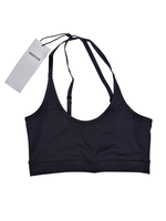 Snocks Damen Bra Gr. XS 34 Soft BH Schwarz Sport BH Alltag Freizeit