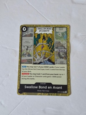 Swallow Bond en Avant OP15-096 Rare Adventure on Kami's Island One Piece Foil NM