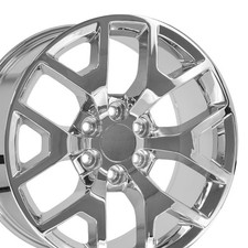 20 Chrome 5656 Wheels Set Fits Gmc Yukon Sierra 1500 Honeycomb